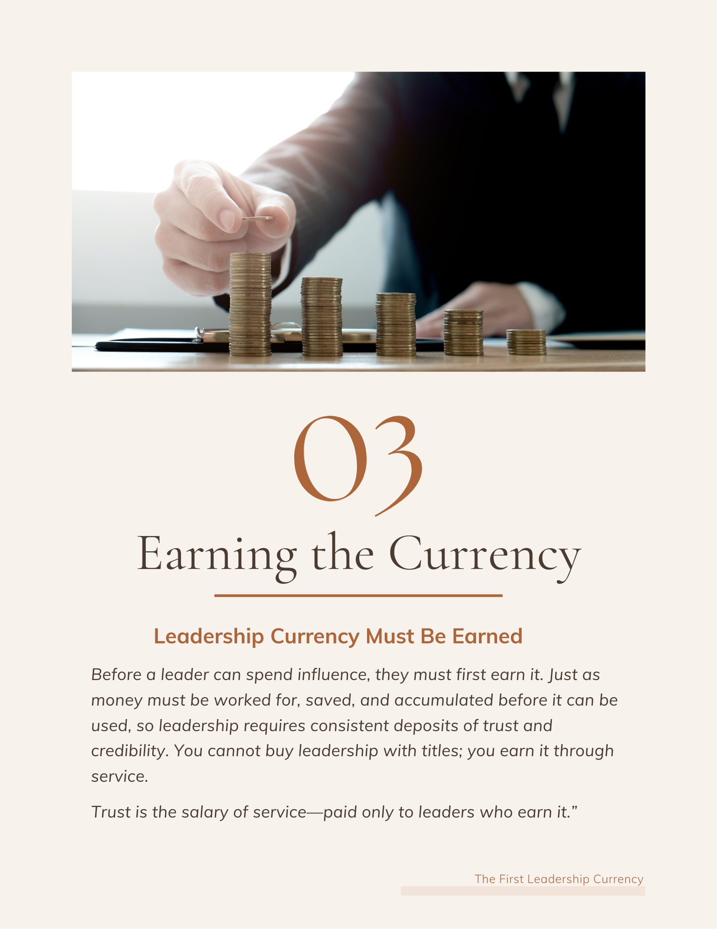 The First Leadership Currency