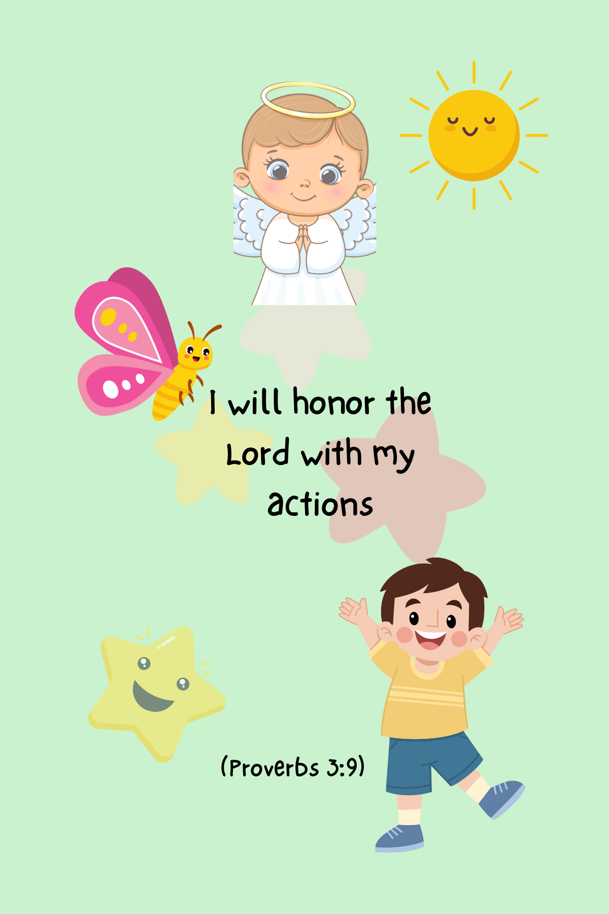 Raising Godly Kids Affirmations – Growth Pack(Digital Print) 🌱✨