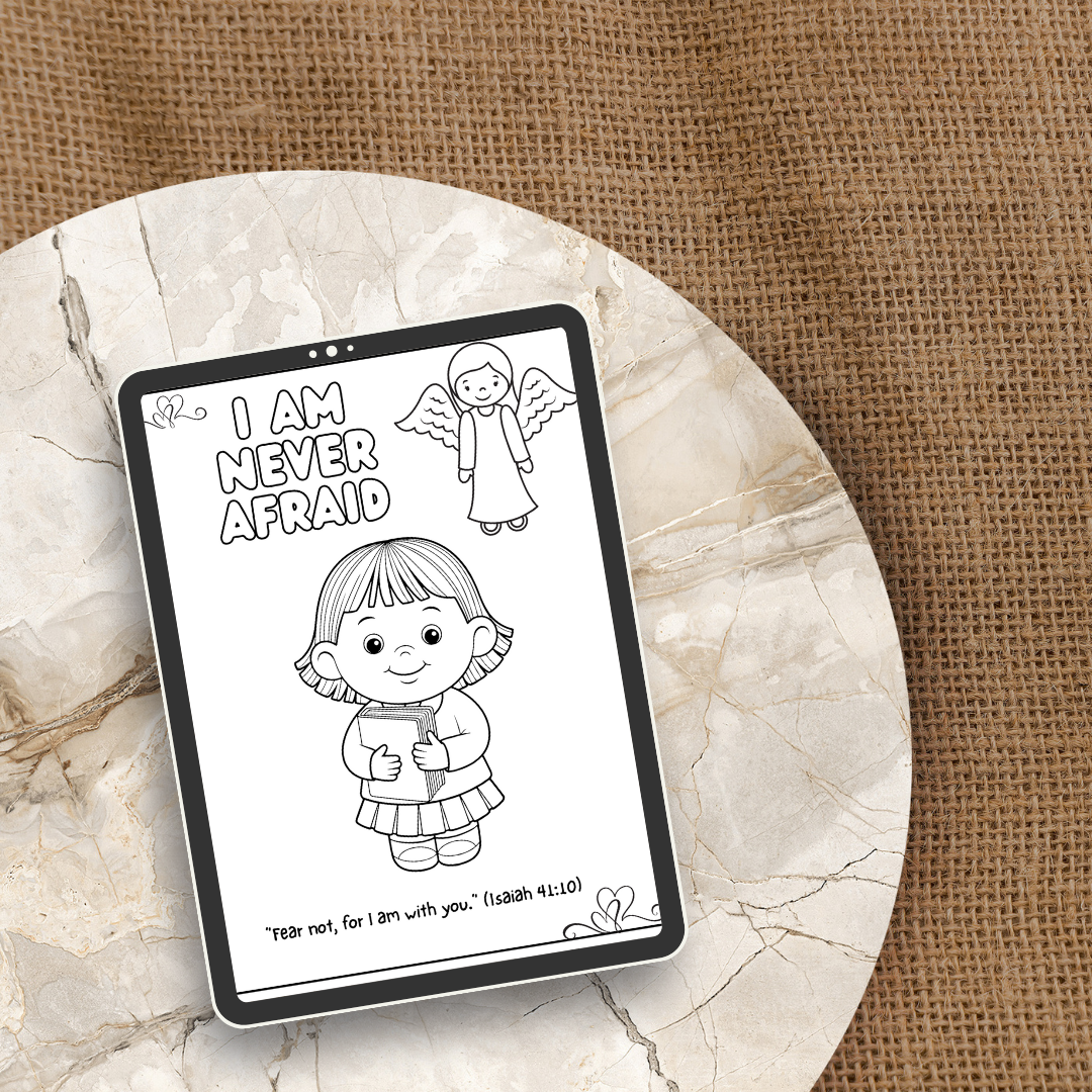 Christian Affirmations Coloring Book for Kids!
