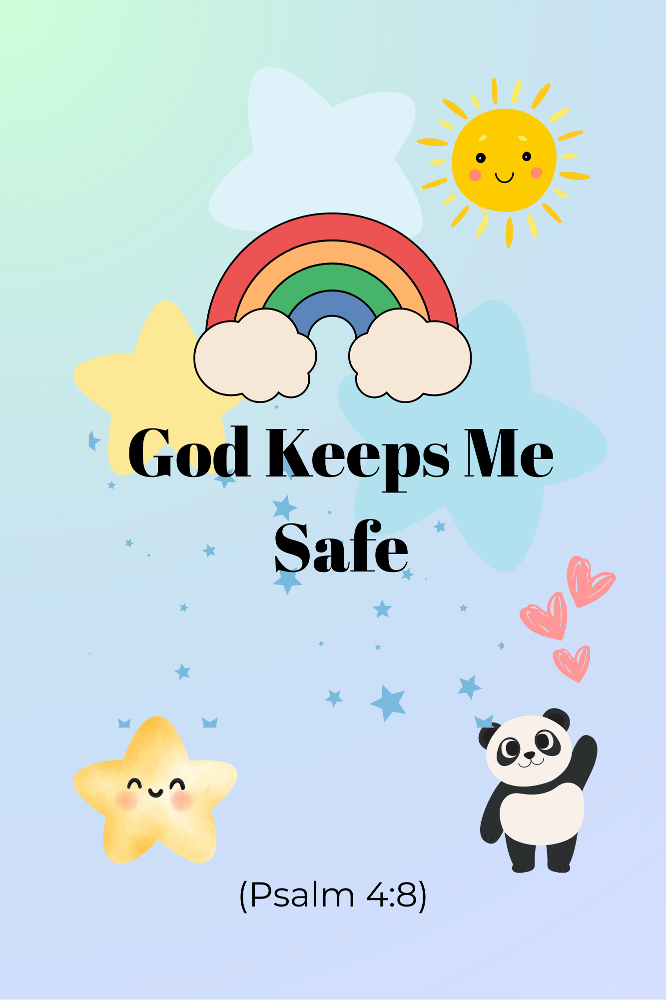 Raising Godly Children – Christian Affirmation Cards