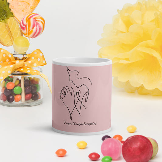 Prayer Mug for Mum – Christian Coffee Cup | Faith Gift for Mother’s Day